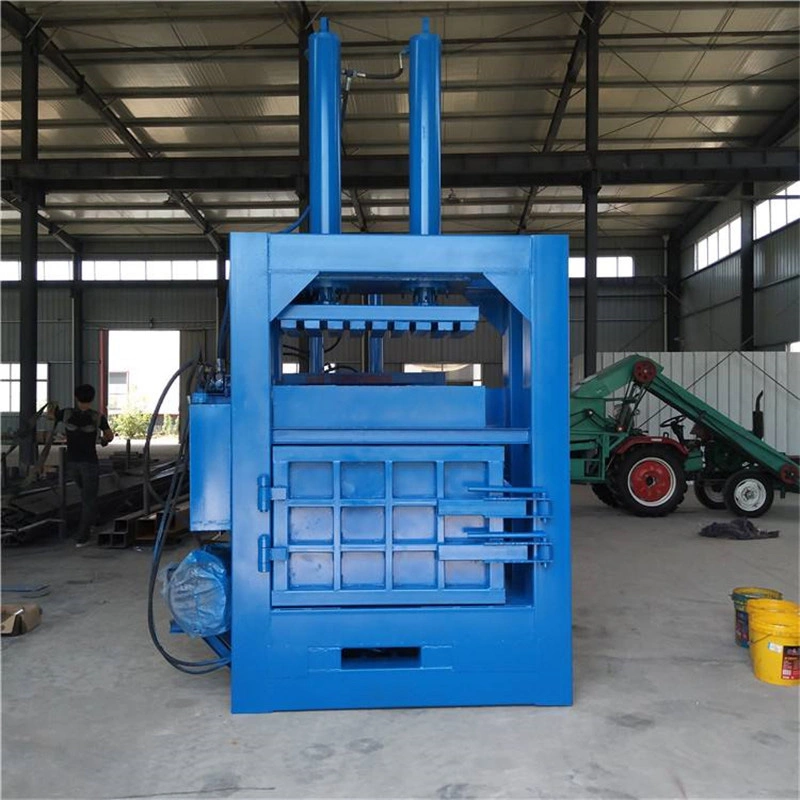 Supply of Hydraulic Waste Paper Baler Waste Clothing Baler Price Single Cylinder Vertical Woven Bag Baler