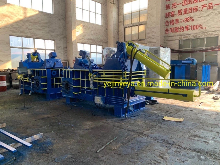 Hydraulic Waste Metal Aluminum Steel Sheets Baler Machine