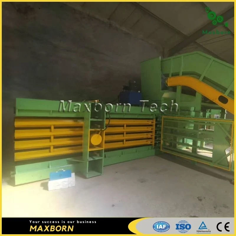 China Hydraulic Recycling Baler Machine/Waste Carton Papers Cardboard Pressing Baling