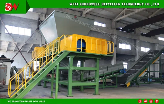 Shredwell Metal Shredding Machine Ms-2400 Scrap Car Recycling