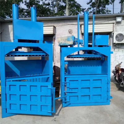 Supply of Hydraulic Waste Paper Baler Waste Clothing Baler Price Single Cylinder Vertical Woven Bag Baler